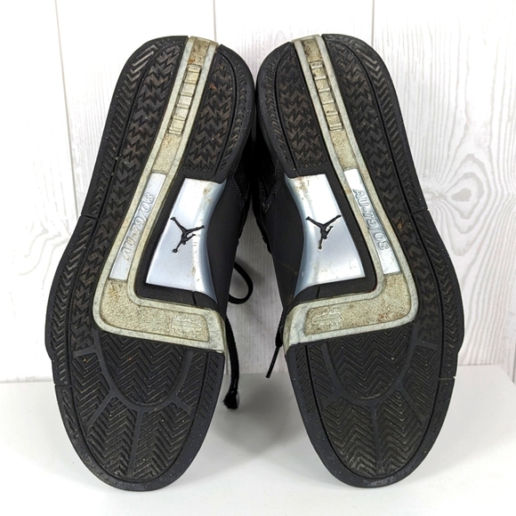 Nike Air Jordan Melo M6 Triple Black Men's Size 10 Sneakers - Picture 6 of 12